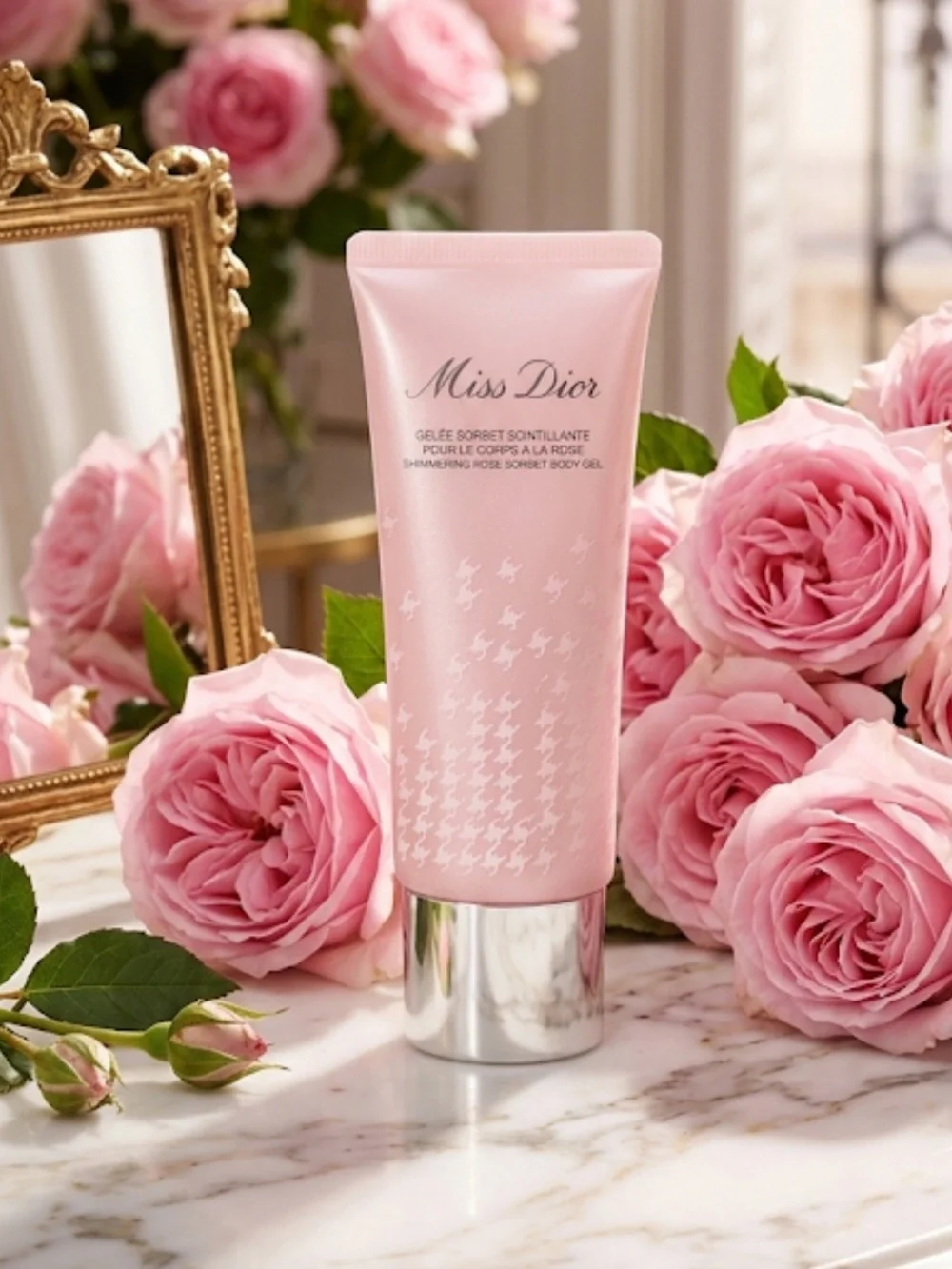 NEW Miss Dior Rose Sorbet Shimmering Body Gel